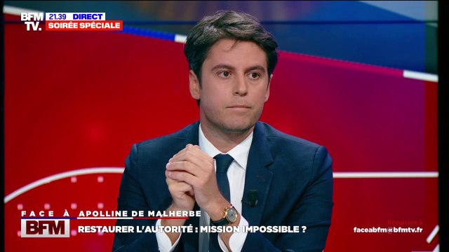 Éducation nationale: Gabriel Attal annonce un contrat qui rentrera en vigueur à la rentrée prochaine entre les établissements scolaires et les familles