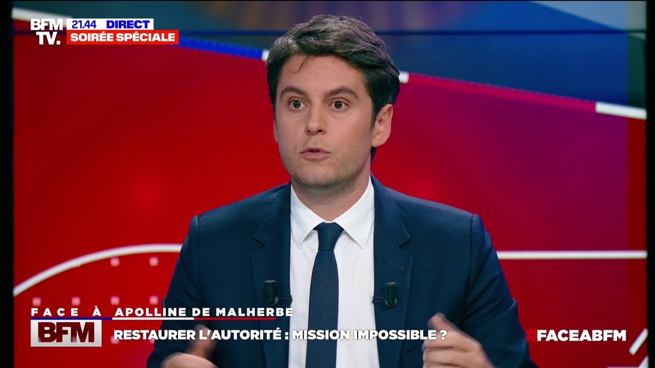 Atteintes à la laïcité à l'école: "L'enjeu est de faire comprendre que la laïcité n'est pas une contrainte, c'est une liberté", explique Gabriel Attal