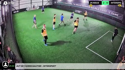But de Yannis GAUTIER - INTERSPORT