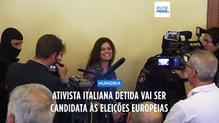 Ilaria Salis, ativista italiana detida na Hungria, vai ser candidata às eleições europeias
