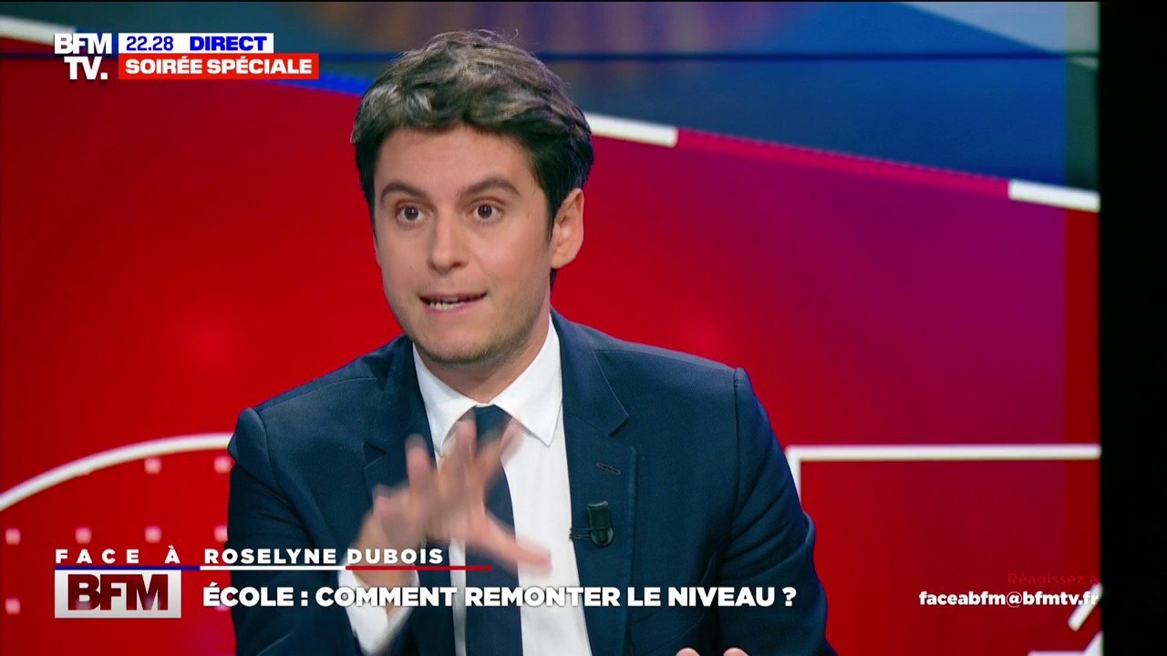 Harcèlement scolaire: "Une centaine d'élèves ont été éloignés de leur établissement scolaire parce qu'ils harcelaient un autre élève", indique Gabriel Attal