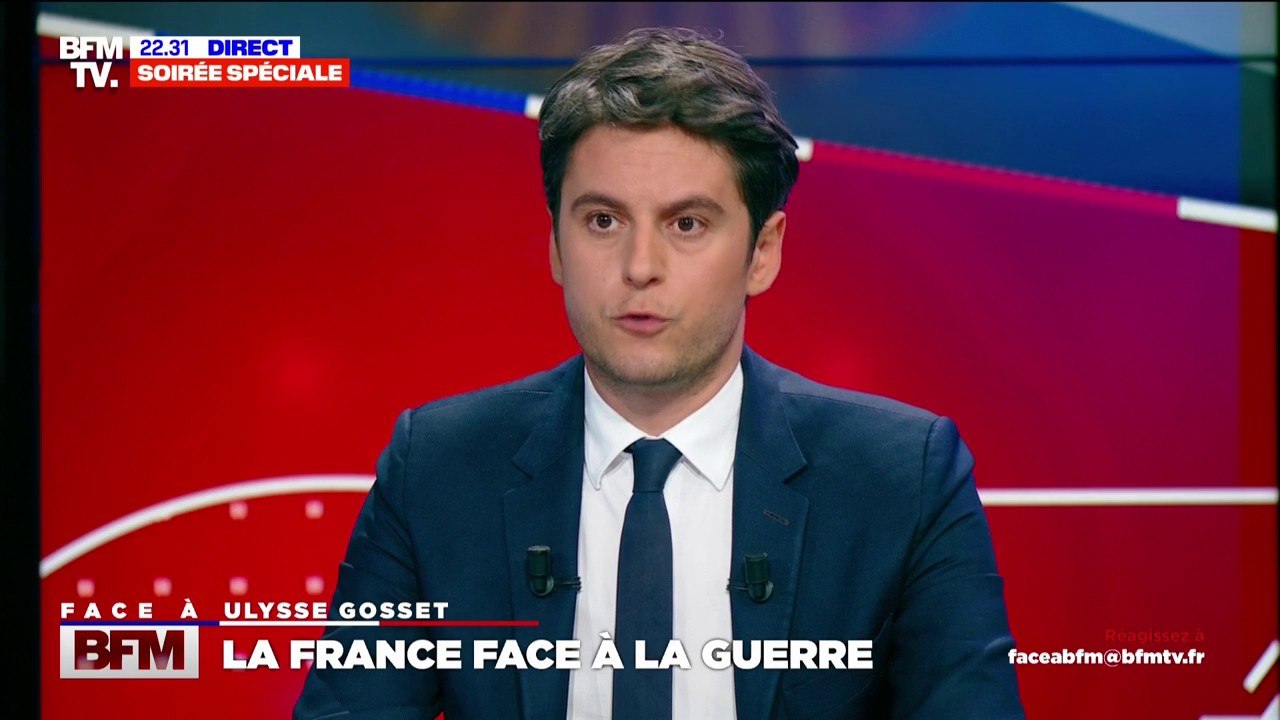 Gabriel Attal: "Pour la rentrée prochaine, on va faire le 8h-18h dans tous les collèges de quartiers politiques de la ville"