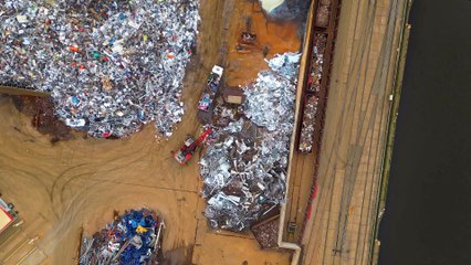 Recycling dump recycle