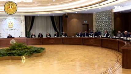 مؤتمر صحفي لرئيس مجلس الوزراء حول متابعة الأسواق وضبط الأسعار