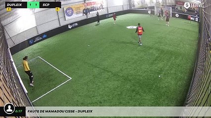 Faute de Mamadou CISSE - DUPLEIX