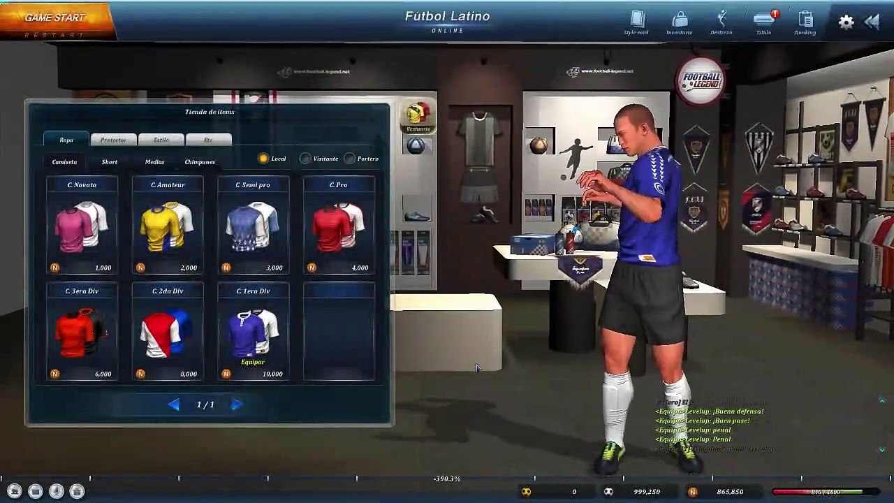 Futbol Latino Online Gameplay