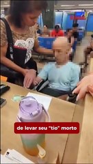 “Prima distante”: Mulher que levou “tio” morto pra pegar empréstimo não é sobrinha dele