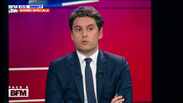 Gabriel Attal: Je suis d'une jeune génération qui a intégré que la politique toute la vie, ce n'était pas quelque chose de particulièrement souhaitable