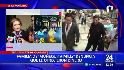 Madre de "Muñequita Milly" revela que abogada Rosa Bartra le ofreció dinero para dejar el caso