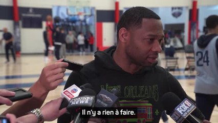 Pelicans - Green : "Zion Williamson est très déçu"