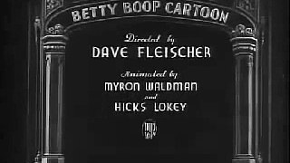 Betty Boop (1934) When my ship comes in, animated cartoon character designed by Grim Natwick at the request of Max Fleischer.