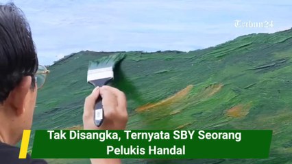 Tak Disangka, Ternyata SBY Seorang Pelukis Handal