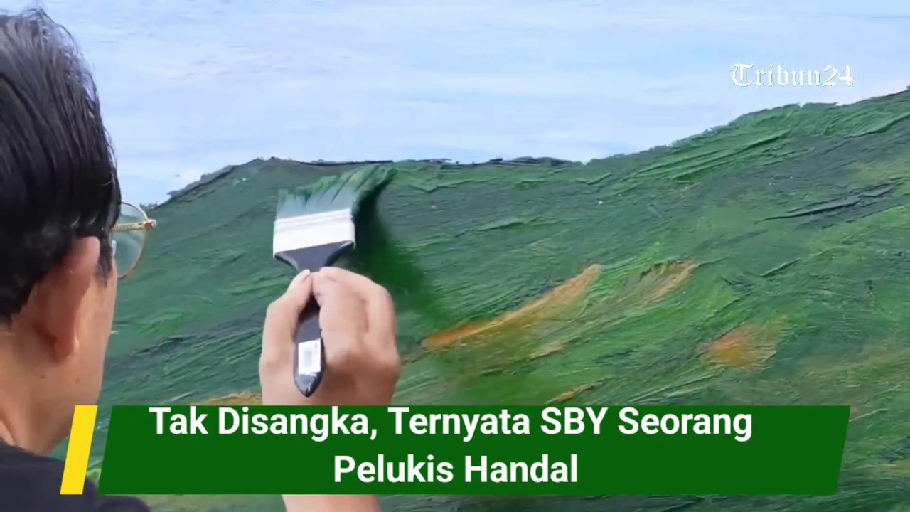 Tak Disangka, Ternyata SBY Seorang Pelukis Handal