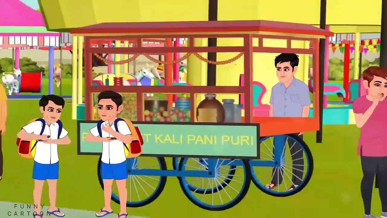 Pani Puri Hot with fire - Fire Pani Puri - Aag wali pani puri - Stories in Hindi  -Hindi Kahaniya - hindi khani - moral stories