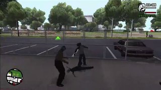 Grand Theft Auto:San Andreas Fighting With People Part 8