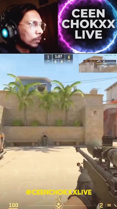 Awp Faceit10 Key Rounds Winning Clips Cs2 Pro Ceen Chokxx Live Stream Clip