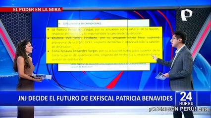 Patricia Benavides niega haber cometido un delito: "no tengo miedo a la destitución”