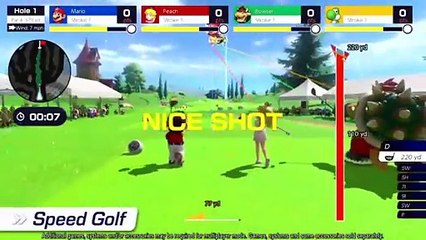 Mario Golf Super Rush - Tráiler Modos de Juego