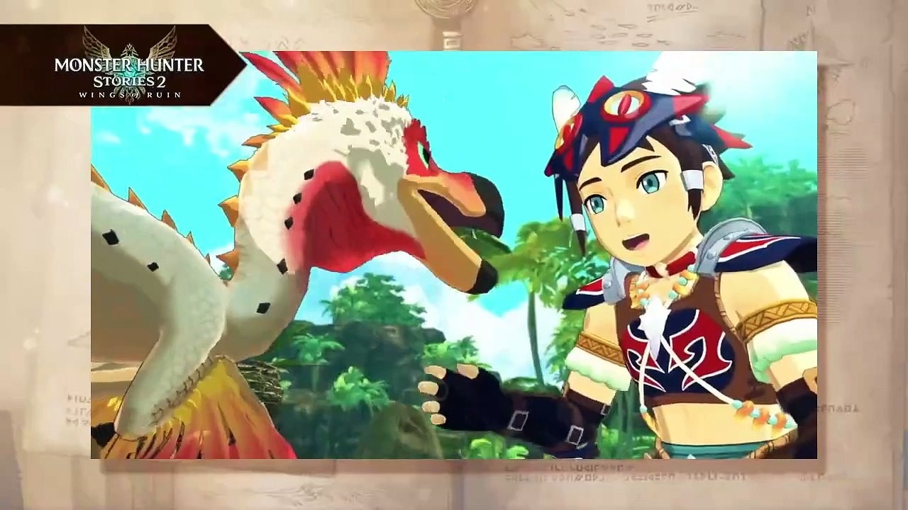 Monster Hunter Rise x Monster Hunter Stories 2: Wings of Ruin - Tráiler de Colaboración