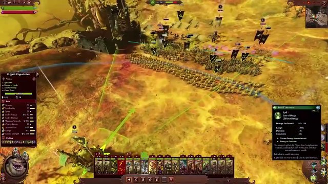 Total War WARHAMMER III - Tráiler de Jugabilidad Nurgle vs Slaanesh
