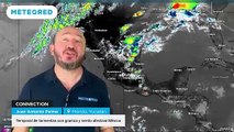 Temporal de tormentas con granizo y viento afectará México