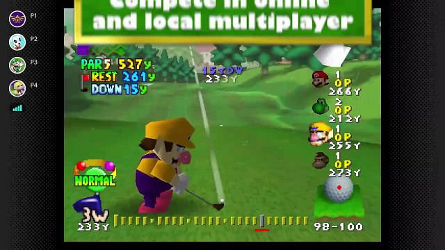 Nintendo Switch Online Nintendo 64 - Tráiler Mario Golf