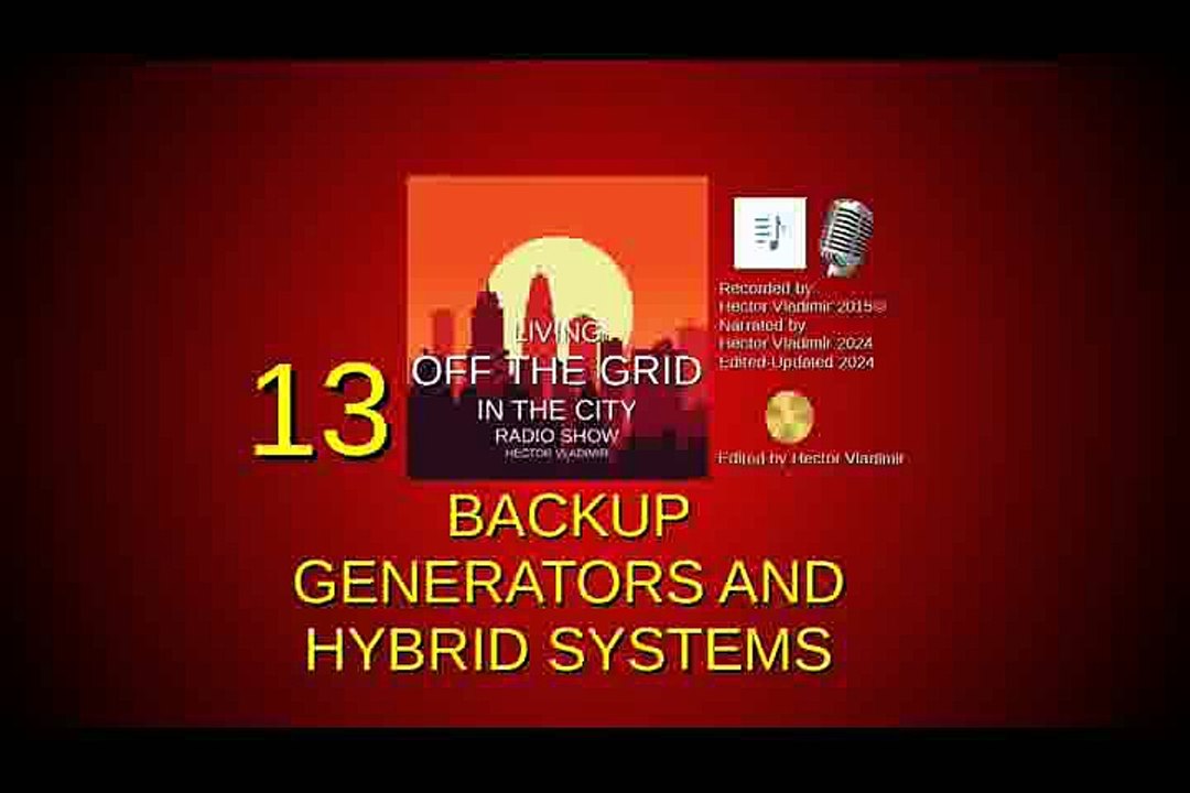 13 Backup generators and hybrid systems