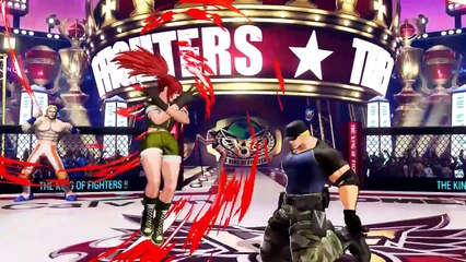 KOF XV - Tráiler DLC "Leona Costume"