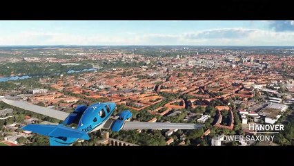 Microsoft Flight Simulator - Tráiler de Actualización "German City" | Gamescom 2022