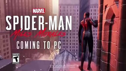Marvel's Spider-Man: Miles Morales - Tráiler Versión para PC