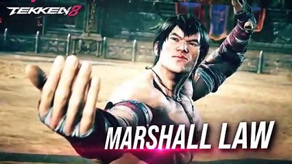 Tekken 8 - Tráiler Jugabilidad de Personaje "Marshall Law"