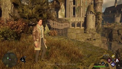 Hogwarts Legacy - Jugabilidad "Flying Broom and Hippogriff"
