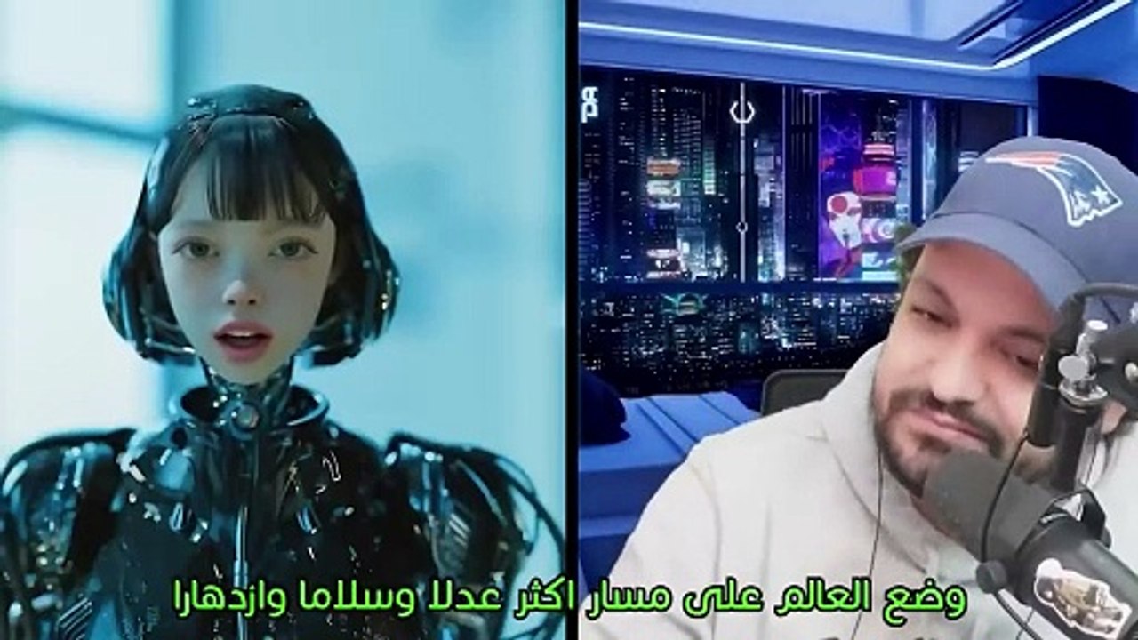 روبوت ان حكمت العالم هذا اول امر اقوم به {{ الذكاء الاصطناعي }}