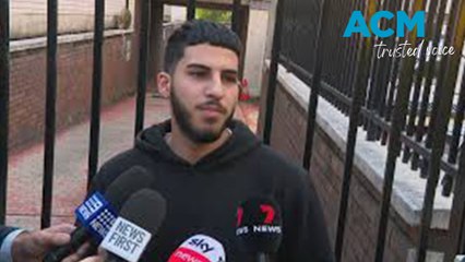 Accused church rioter says he only kicked one cop car