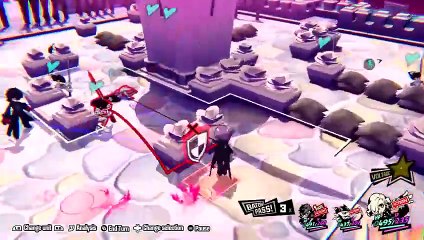 Persona 5 Tactica - Tráiler de Jugabilidad