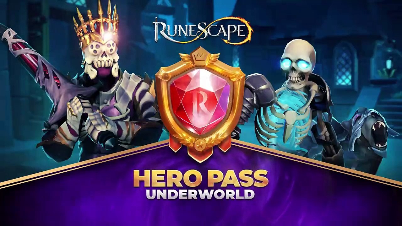 Runescape - Tráiler Pase de Batalla "Hero Pass: Underworld"