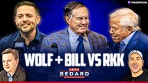 Eliot Wolf on Patriots Draft   Belichick vs Kraft again | Greg Bedard Patriots Podcast