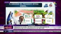 Amplio respaldo popular a la gestión del Pdte. Daniel Ortega en Nicaragua