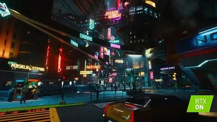 Tráiler de RTX con Cyberpunk 2077