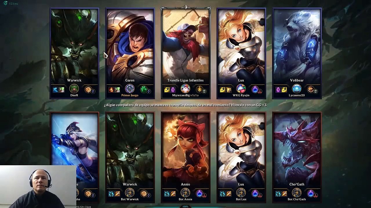 JulioProfe llega al League of Legends