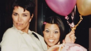 Kris Jenner has paid tribute to her 'babydoll' daughter Kourtney Kardashian on her 45th birthday