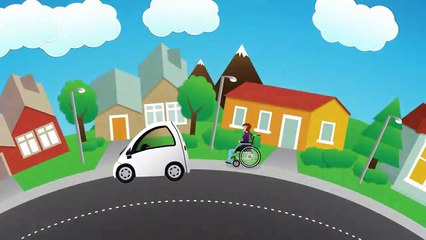 Kenguru, un auto para gente en silla de ruedas