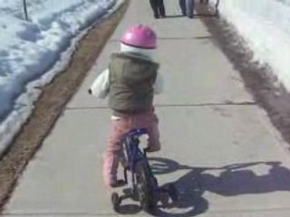 Premier tour de vélo de 2008