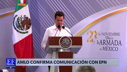 AMLO reconoce que se reunió con Enrique Peña Nieto para agradecerle su actitud
