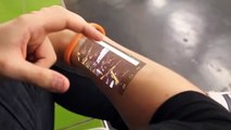 La pulsera Cicret te permitiría usar tu smartphone directamente en tu piel