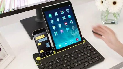 El Logitech K480 se conecta con hasta 3 dispositivos al mismo tiempo