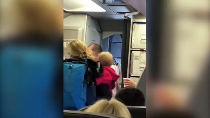VIDEO: Empleado de American Airlines agrede a pasajero enojado