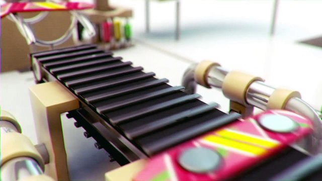 Esta animación te muestra cómo se fabrican las patinetas voladoras de Back to the Future