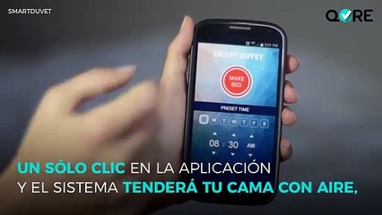 VIDEO: SmartDuvet, la cama que se hace sola