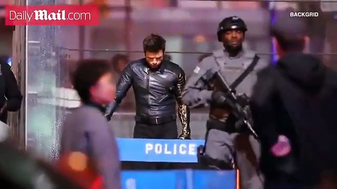 Bucky Barnes en acción